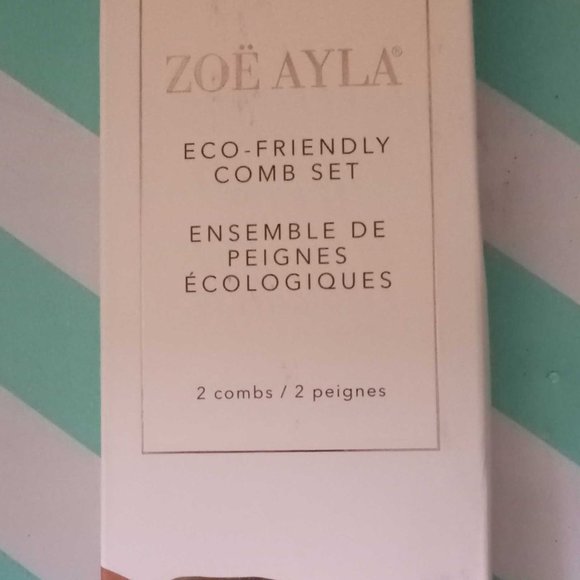 Brand New! Zoe Ayla Eco Friendly Comb Set - Picture 1 of 2